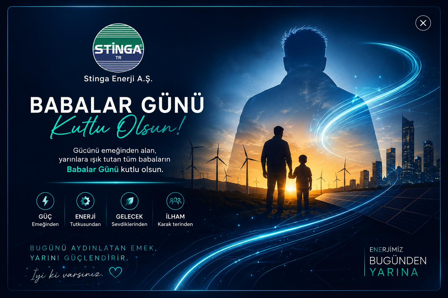 Babalar Günü Kutlu Olsun